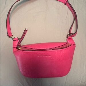 Poppy & Peonies Pink Crossbody Bag